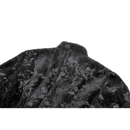 Gothic Jacquard Velvet Coat (✦ Dark In Love)