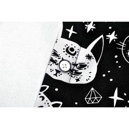 Star divination leisure vacation blouse (✦ Dark In Love)