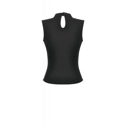 Punk Coffin Mesh Panel Top (✦ Dark In Love) TW680