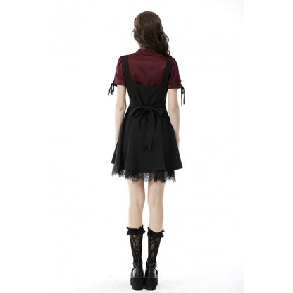 Gothic wine red elegant blouse (✦ Dark In Love)