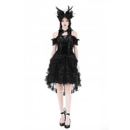 Gothic hollow out sexy lace top (✦ Dark In Love)