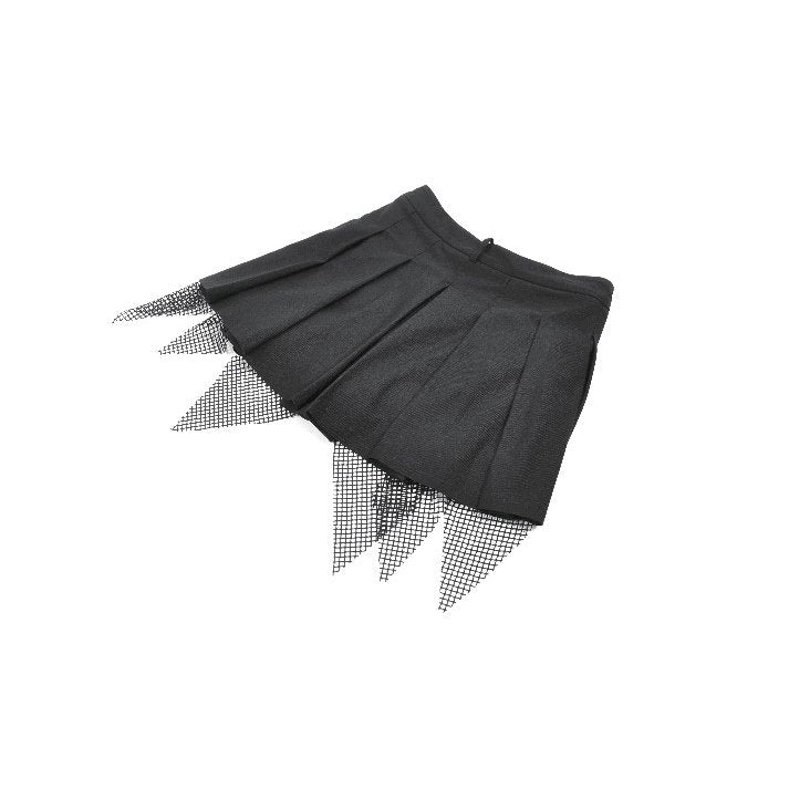 Punk Mesh Layered Skirt-Pants (✦ Dark In Love) PW149
