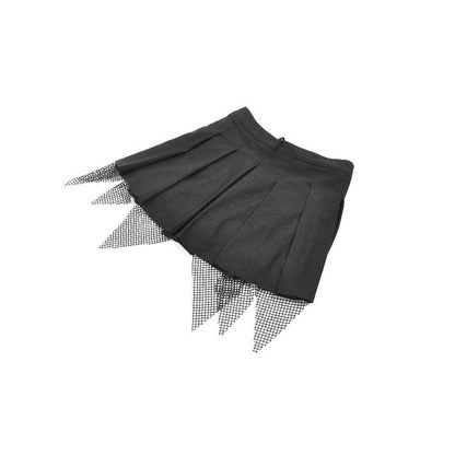 Punk Mesh Layered Skirt-Pants (✦ Dark In Love) PW149