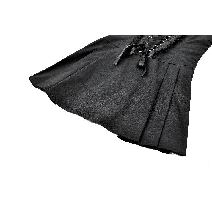 Gothic Mini Dress with Buckles (✦ Dark In Love) DW1212
