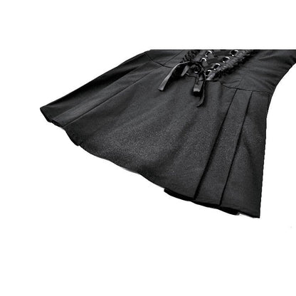 Gothic Mini Dress with Buckles (✦ Dark In Love) DW1212