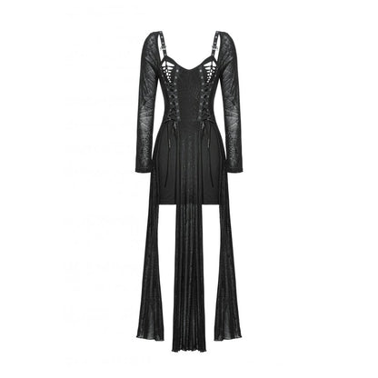 The Gothic Elegant Spider Long Dress (✦ Dark In Love)