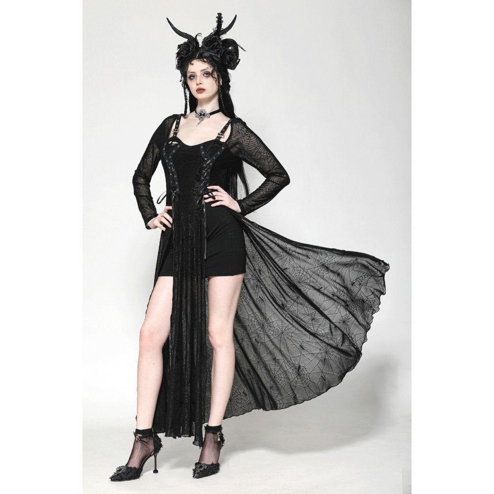 The Gothic Elegant Spider Long Dress (✦ Dark In Love) DW1061