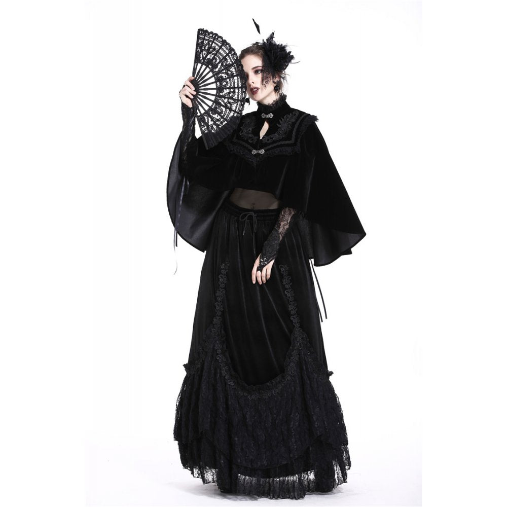 Gothic Lace Fan (✦ Dark In Love) AFN003