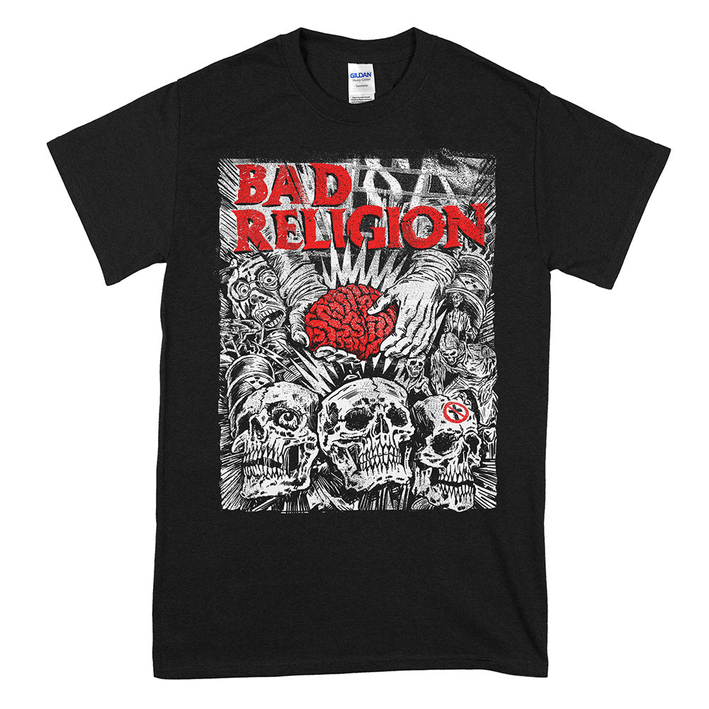 Bad Religion Unisex T-Shirt: Brain Surgery (Black)