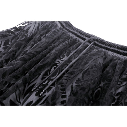Gothic pattern doll skirt (✦ Dark In Love)