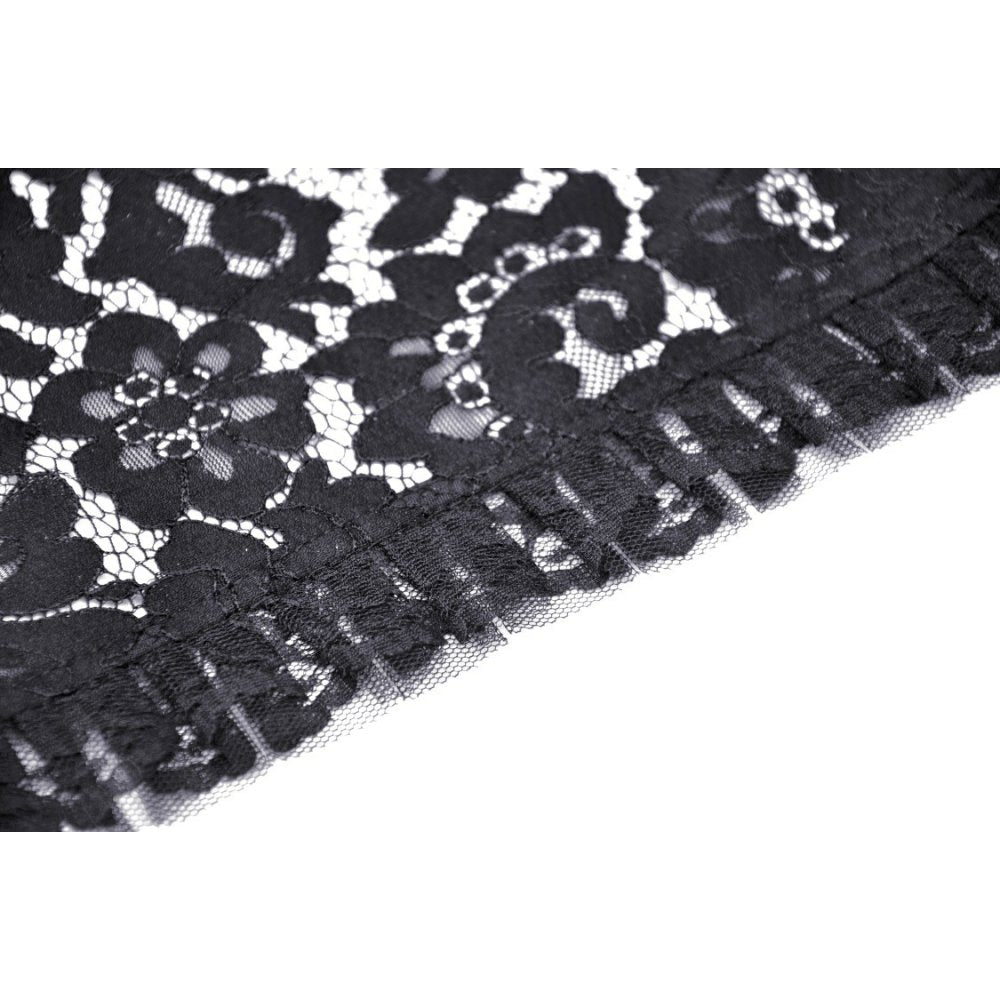 Gothic witch bell sleeves lace cape (✦ Dark In Love)