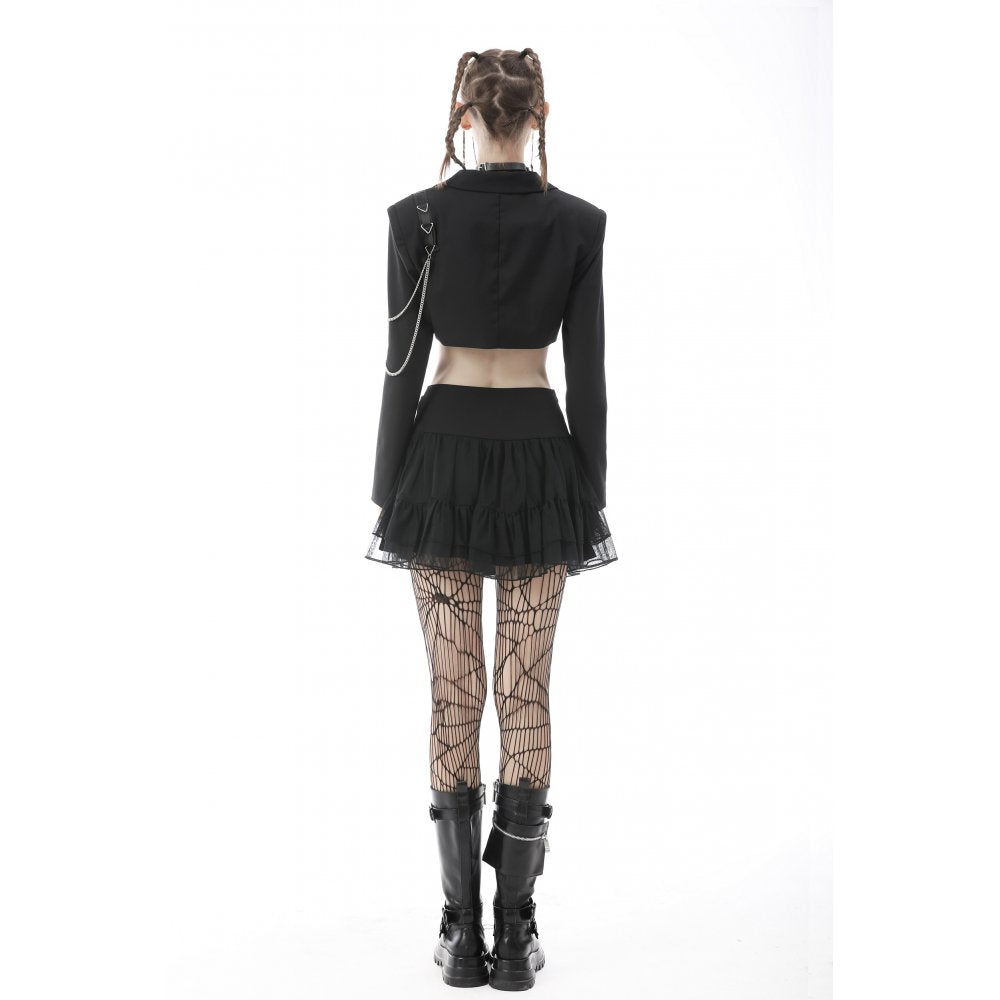 Devil magic sexy crop jacket (✦ Dark In Love) jw232