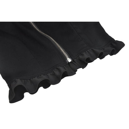 Alternative Fashion Cat-Ear Zipper Top (✦ Dark In Love) BW108
