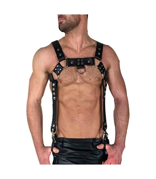 PU Leather Body Suspender Belt – ZAEG160