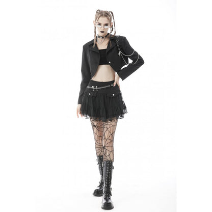 Devil magic sexy crop jacket (✦ Dark In Love) jw232