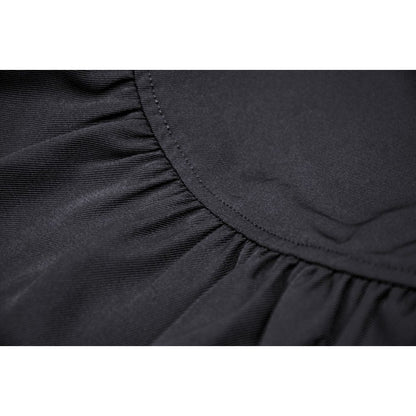 Black elegant lady lace up frilly skirt (✦ Dark In Love)