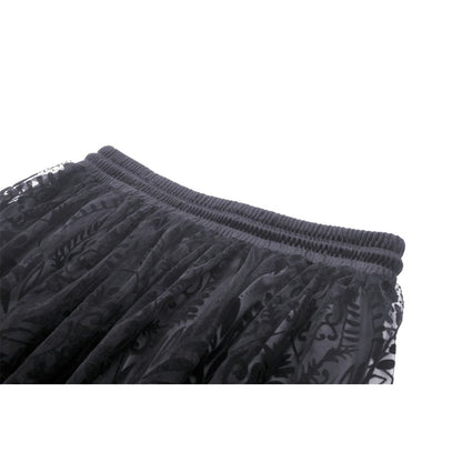 Gothic pattern doll skirt (✦ Dark In Love)
