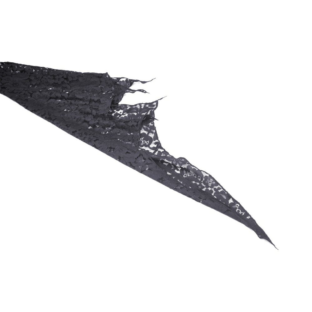 Gothic witch bell sleeves lace cape (✦ Dark In Love)