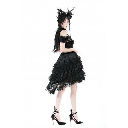 Gothic pattern doll skirt (✦ Dark In Love)