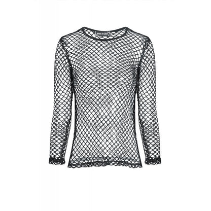Punk Sexy Big Grid T-Shirt (✦ Dark In Love)