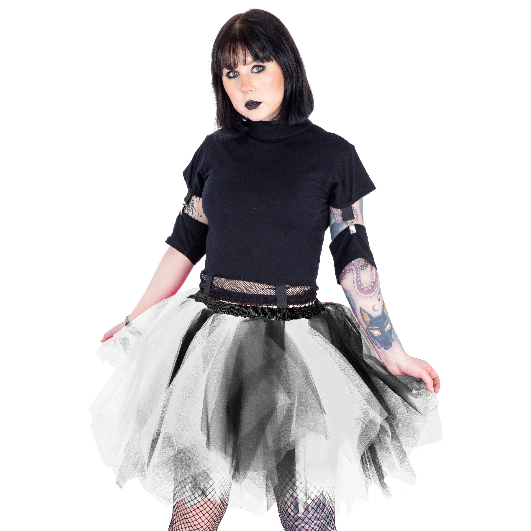 Caelia Tutu (Black/White) (✦ Poizen Industries)