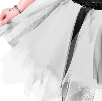 Caelia Tutu (Black/White) (✦ Poizen Industries)