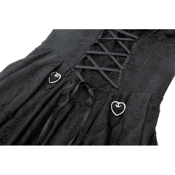 Dark Demon Pleated Dress (✦ Dark In Love) DW997