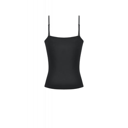Gothic Punk Cami Top with Key Pendant (✦ Dark In Love) TW692