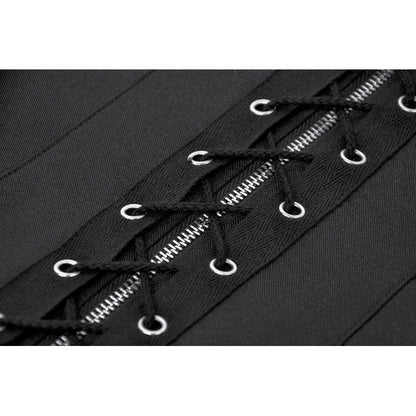 Punk Studded Lace-Up Corset Vest (✦ Dark In Love) TW681