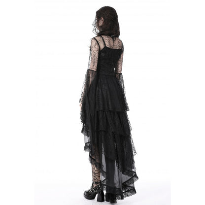 Gothic sexy spider exaggerated sleeves hooded cape (✦ Dark In Love)