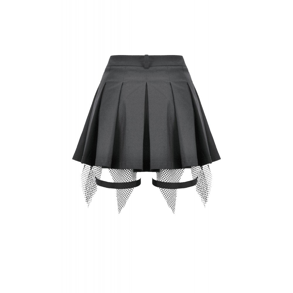 Punk Mesh Layered Skirt-Pants (✦ Dark In Love) PW149