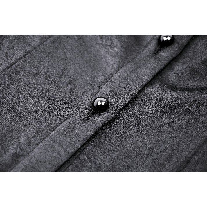 Black dolly ruffled blouse (✦ Dark In Love)