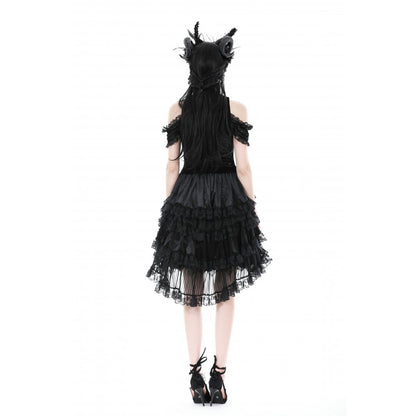Gothic pattern doll skirt (✦ Dark In Love)