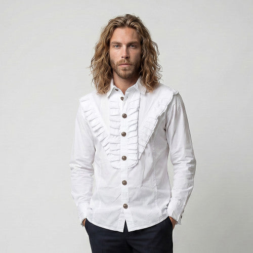 Victorian Frill Shirt (White) (✦ Aderlass)