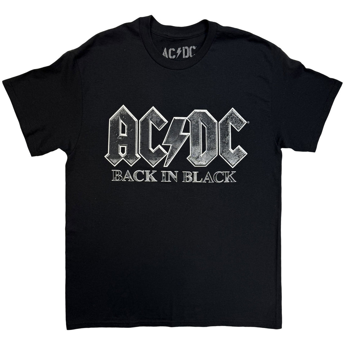 AC/DC Unisex T-Shirt: Back In Black EU Tour &