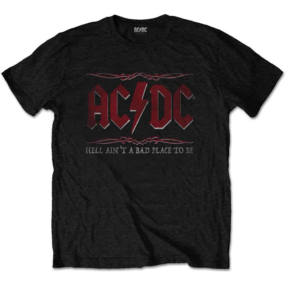 AC/DC Unisex T-Shirt: Hell Ain't A Bad Place (Black) – RATTLESNAKE