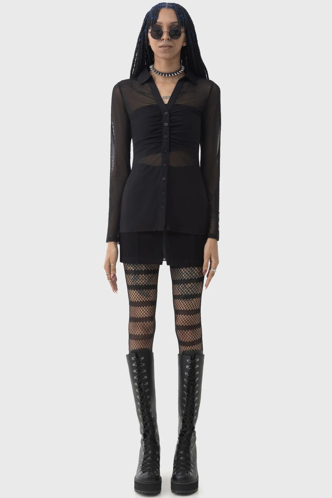 After The After Mesh Shirt (✦ Killstar)