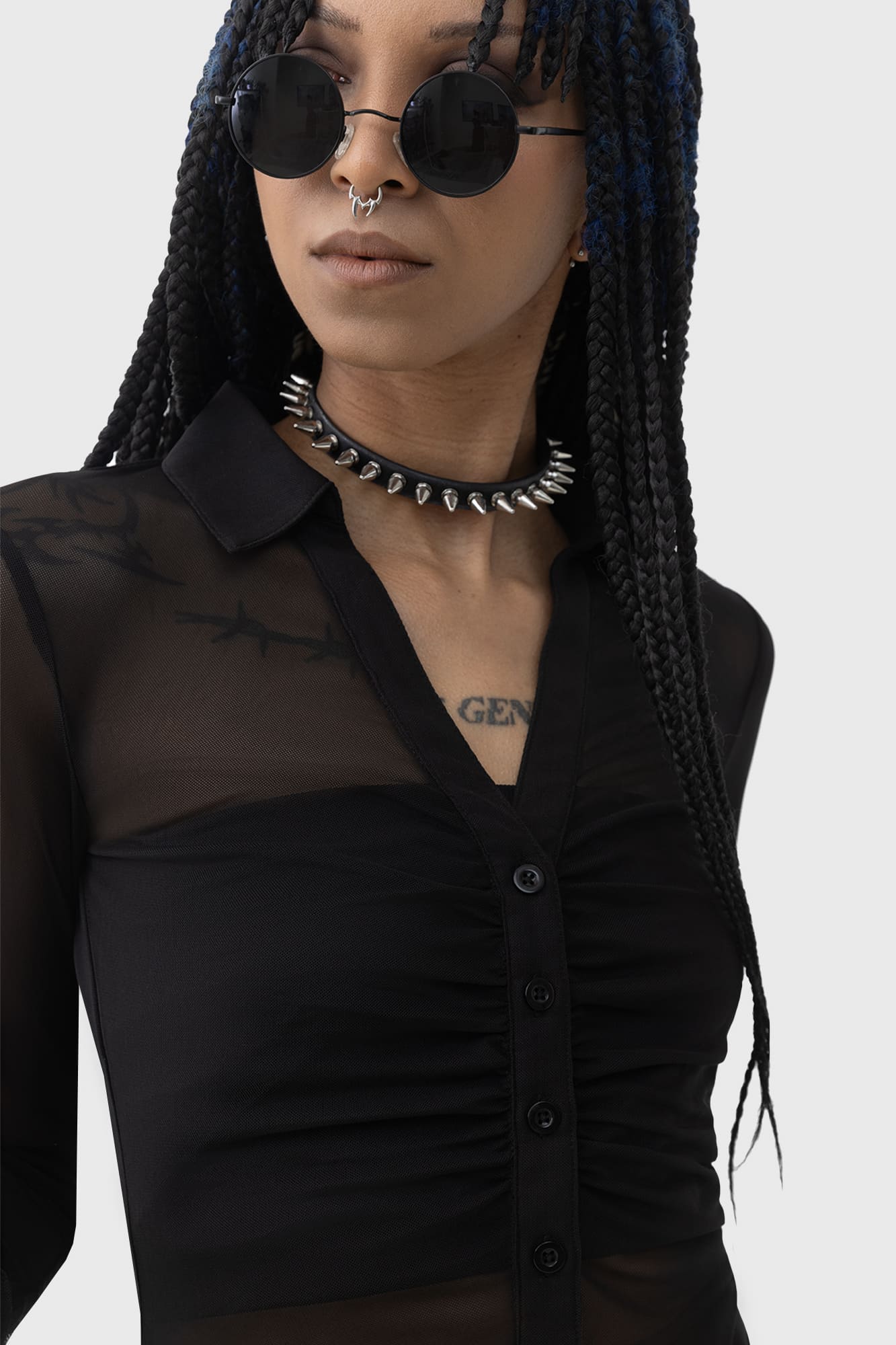 After The After Mesh Shirt (✦ Killstar)