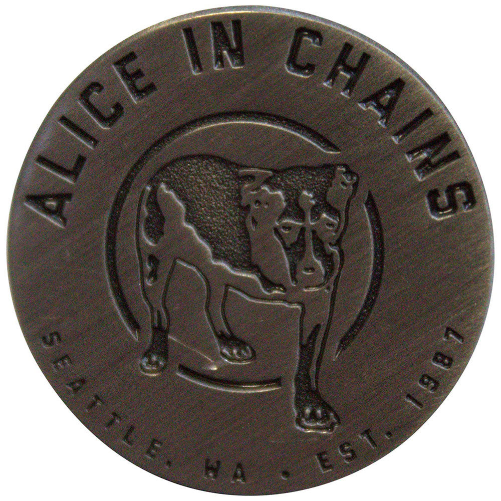 Alice In Chains Pin Badge: Three-Legged Dog
