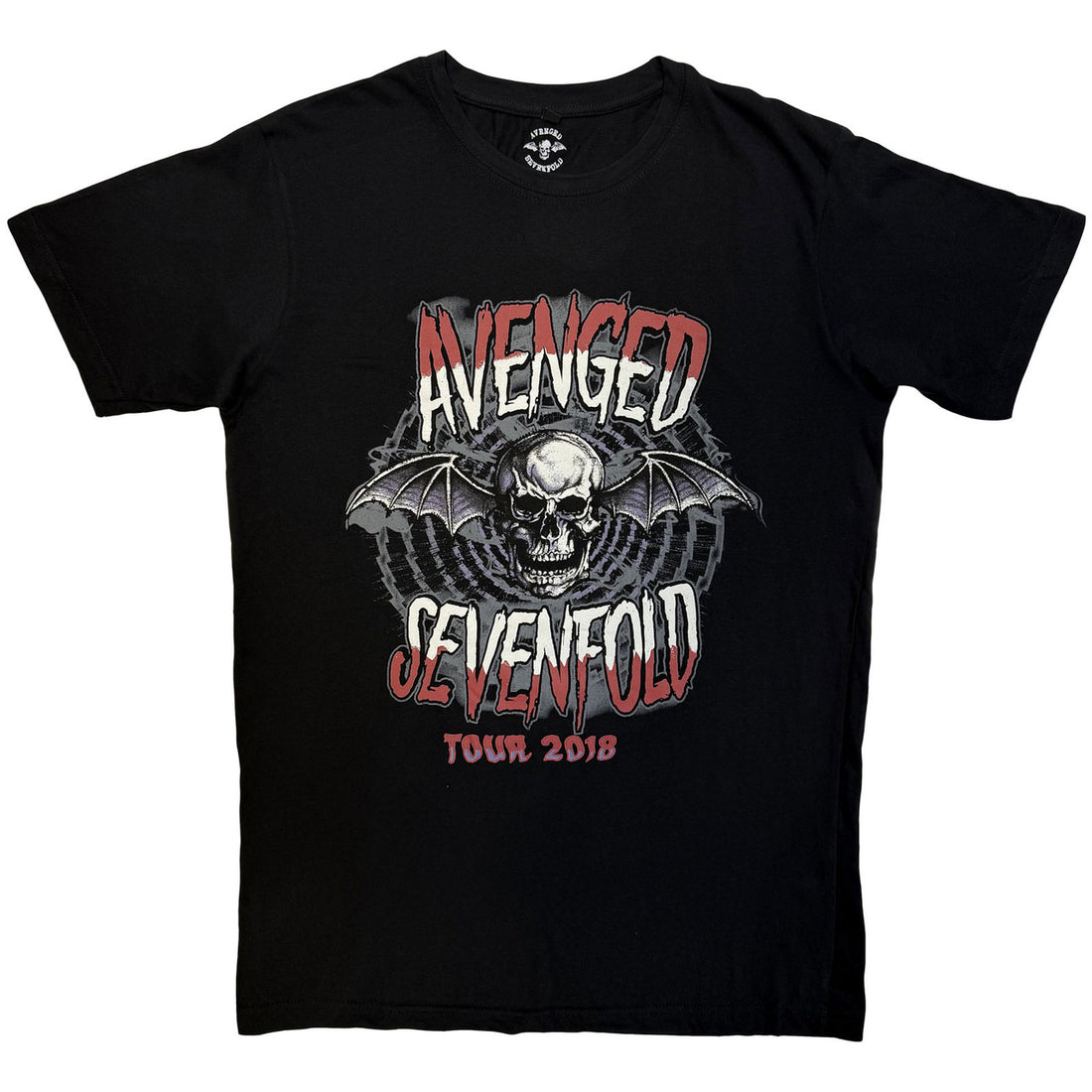 Avenged Sevenfold Unisex Premium Carbon T-Shirt: Tour &
