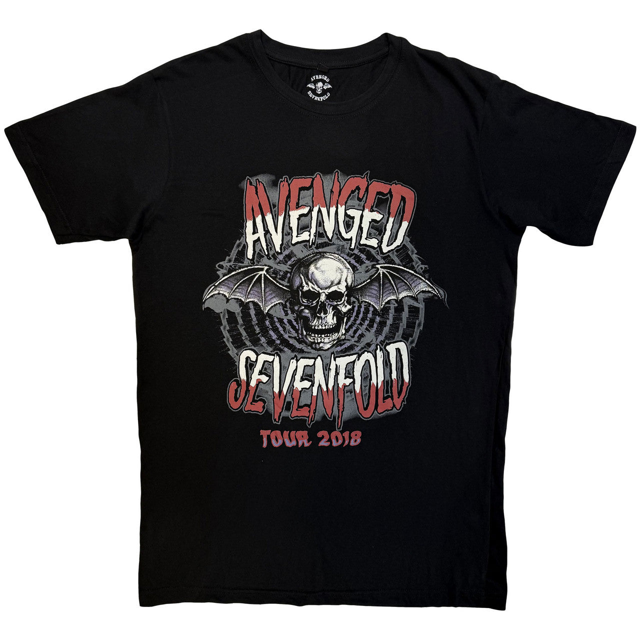 Avenged Sevenfold Unisex Premium Carbon T-Shirt: Tour &