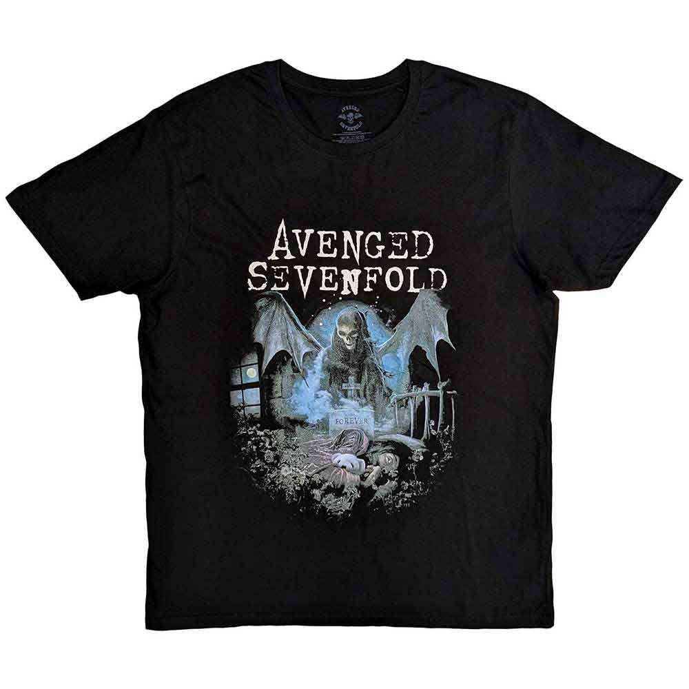 Avenged Sevenfold Unisex T-Shirt: Recurring Nightmare (Black)