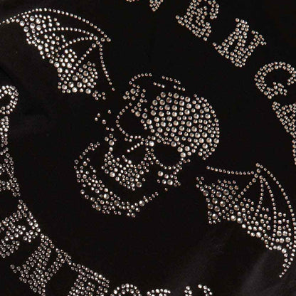 Avenged Sevenfold Ladies T-Shirt: Death Bat (Black) (Embellished)