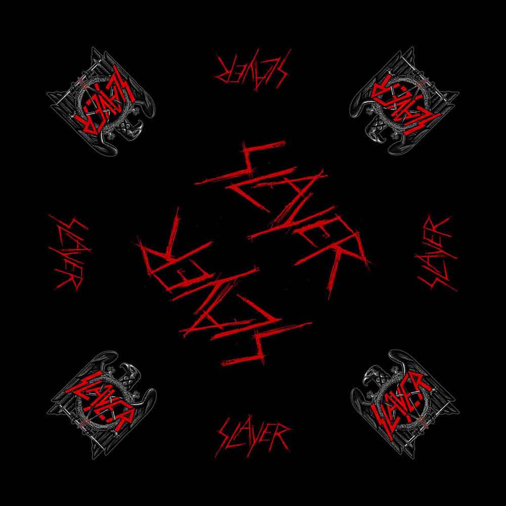 Slayer Unisex Bandana: Black Eagle (Black)