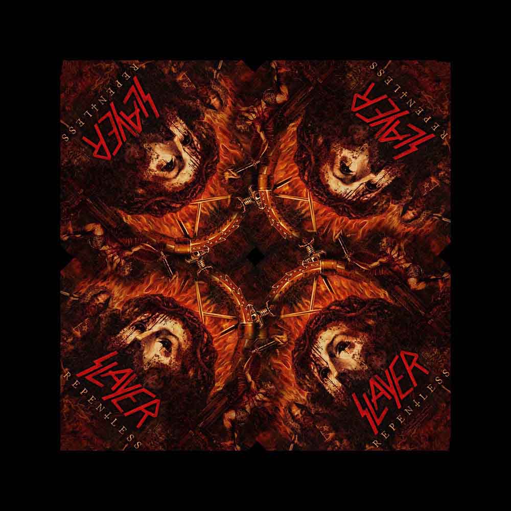 Slayer Unisex Bandana: Repentless (Black)