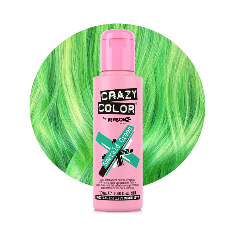 Crazy Color Emerald Green