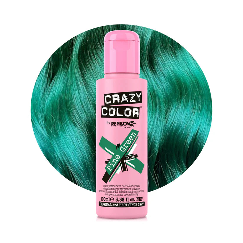 Crazy Color Pine Green