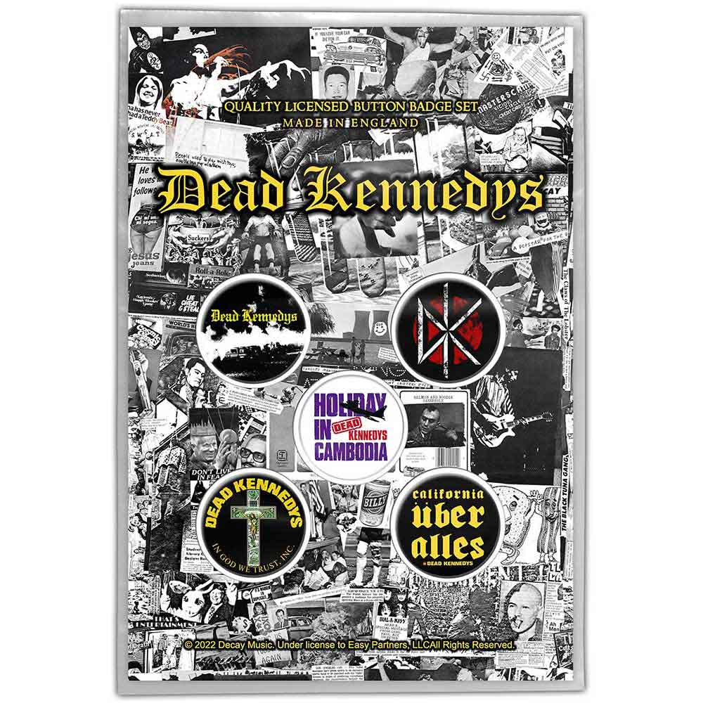 Dead Kennedys Button Badge Pack: Fresh Fruit 