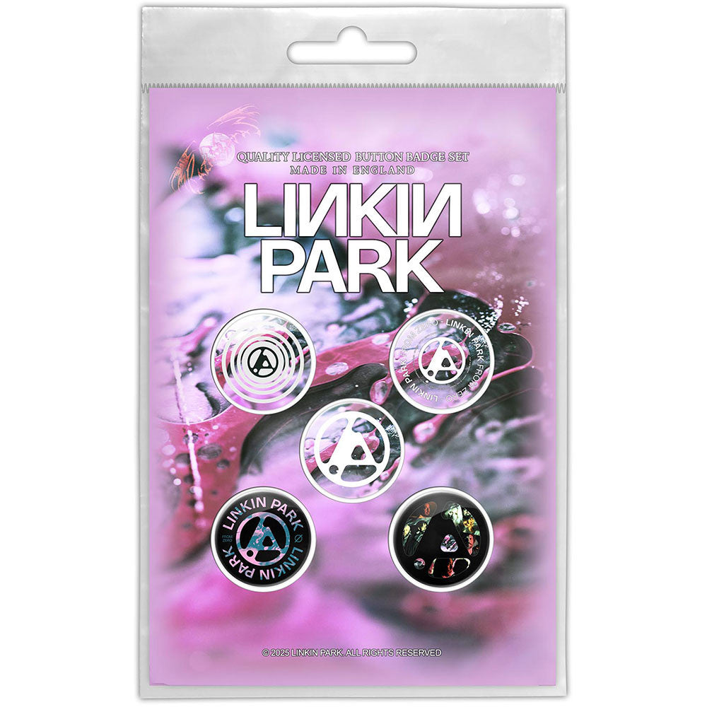 Linkin Park Button Badge Pack: From Zero