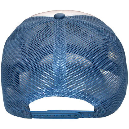 The Beastie Boys Unisex Mesh Back Cap: Text Logo (White &amp; Denim Blue)